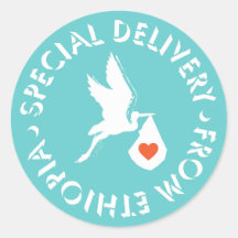 Special Delivery From Ethiopia - Stickers
