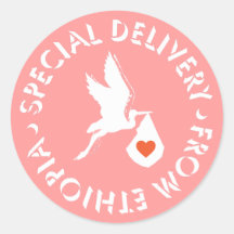 Special Delivery From Ethiopia - Stickers