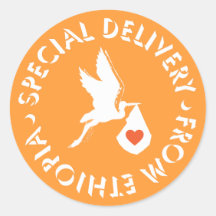 Special Delivery From Ethiopia - Stickers