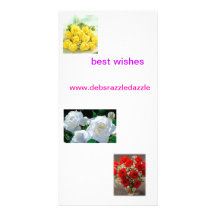 special wishes personalized photo card