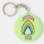 Spectrum Pride Keychain