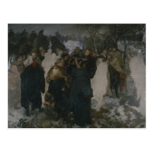 Speech before the Battle of Leuthen, 1858 Post Card