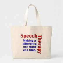 Speech Thereapy Canvas Bags