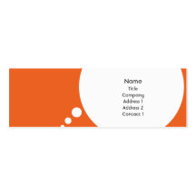 Speechbubble - Skinny Business Card