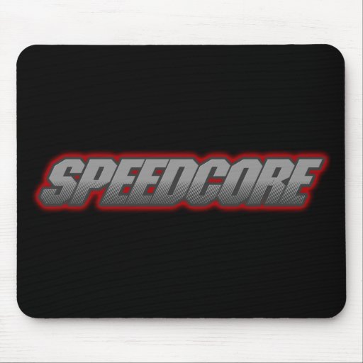 SPEEDCORE t shirt Mouse Pads