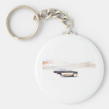 Speeding SUV Truck Keychains