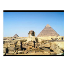 Sphinx and Pyramid Post Cards