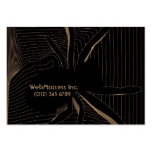 spider web design IT engineer business card