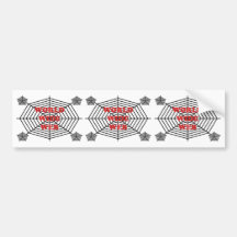 Spider Web - World Wide Web Bumper Sticker