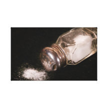 Spilled Salt Gallery Wrapped Canvas