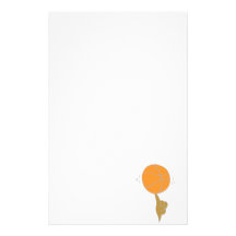 Spinning Ball Personalized Stationery