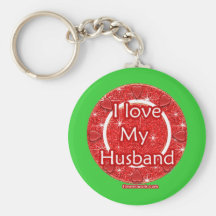 spinning-hearts-i-love-my-husband key chains