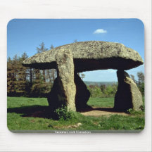 Spinsters rock formation mousepad