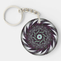 Spiral Acrylic Keychain