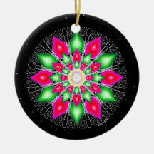 Spirit of Christmas Flower Christmas Tree Ornaments