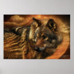 Spirit Of The Golden Moon Poster/Print