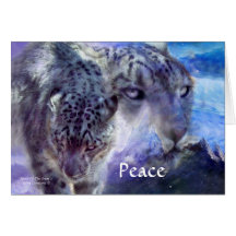 Spirit Of The Snow Peace Holiday ArtCard