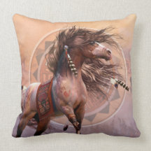 Spirit Warrior Designer Pillow