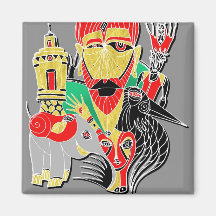 spirits fridge magnet