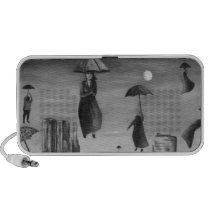 Spirits Of The Flying Umbrellas 2 BW speakers