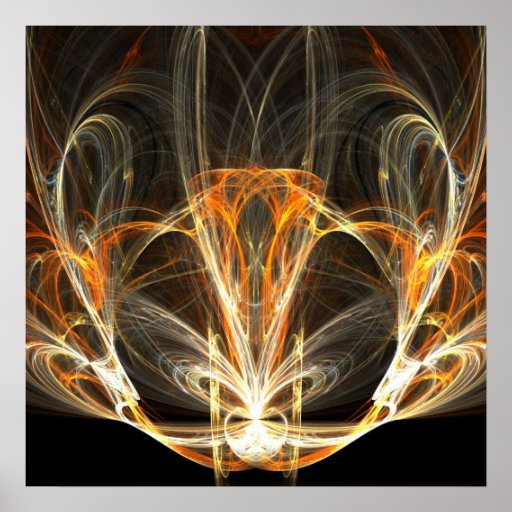 Spiritual lamp - Poster