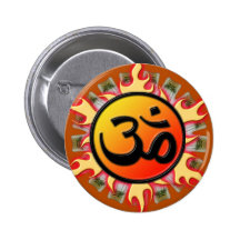 Spiritual Om Button