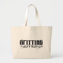 Spitting Notions Title Bag