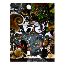 Splash Acid Post Card