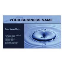 Splash Business Card
