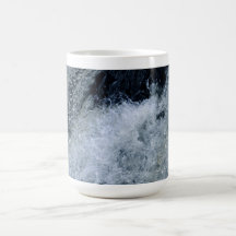 Splashing White Water River Rapids Mug