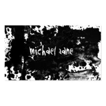 Splat v business card template