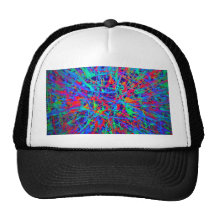 splatter trucker hat