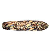 Split Wood Skateboard Deck