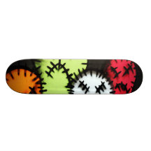 Spooky Graffiti Skate Board Deck