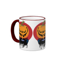 Spooky Halloween Pumpkin Mug