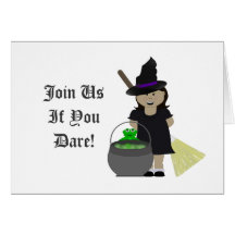 Spooky Witchs Brew Greeting Cards