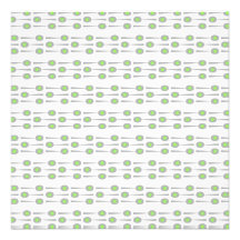 Spoons Pattern, with Green Splat. Invitations