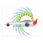 Sports Car A3 Post Card
