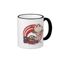 Sports Girl Baseball Tshirts and Gifts Mug