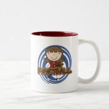 Sports Girl - Football Tshirts and Gifts Coffee Mug