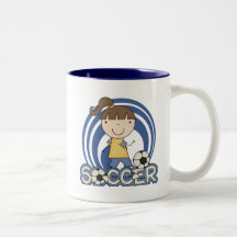 Sports Girl - Soccer T-shirts and Gifts Mug