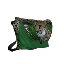 Spotted Cheetah Messenger Bag