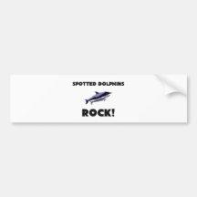 Spotted Dolphins Rock Bumper Stickers