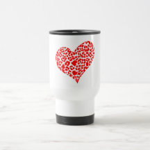 Spotted Heart Mugs