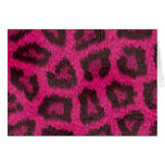 Spotted Pink Animal Fur Greeting Cards