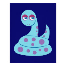 Spotted Snake Personalized Announcement