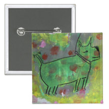 Spotty Dog Pinback Button