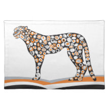 Spotty Leopard Place Mats