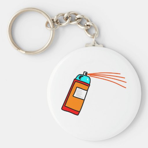 Spray Can Key Chains