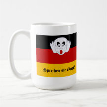 Sprechen sie Geist German National Flag Mug